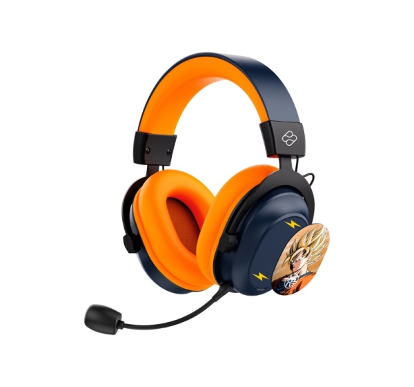 Blade DB2001 headphones/headset Wired & Wireless Head-band Gaming USB Type-C Bluetooth Black, Grey, Orange