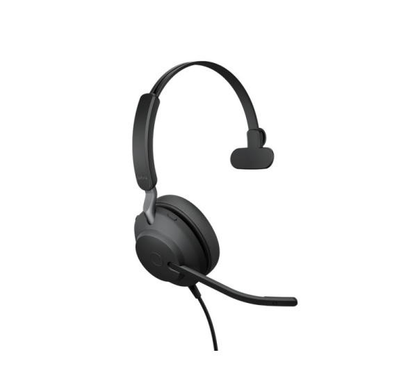 Jabra Evolve2 40 SE Headset Wired Head-band Office/Call center USB Type-C / USB Type-A Black