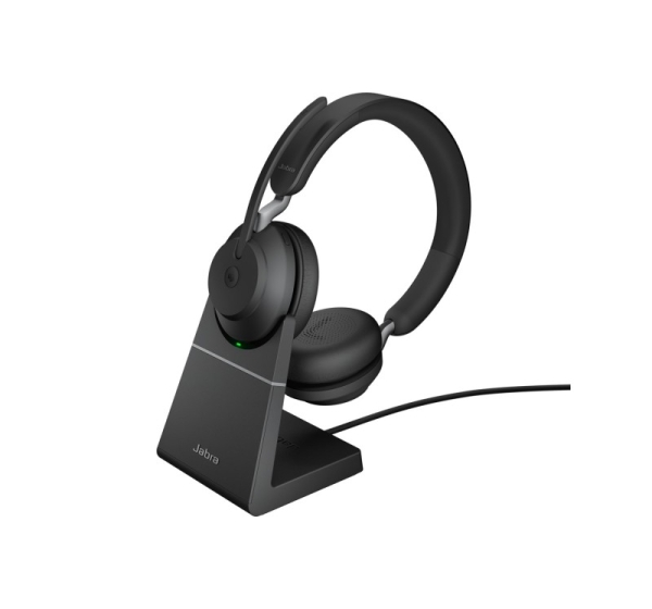 Jabra Evolve2 65 USB-C Black MS Chrg stand Stereo