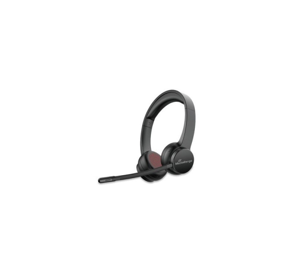 MediaRange MROS307 headphones/headset Wireless Head-band Calls/Music USB Type-C Bluetooth Black