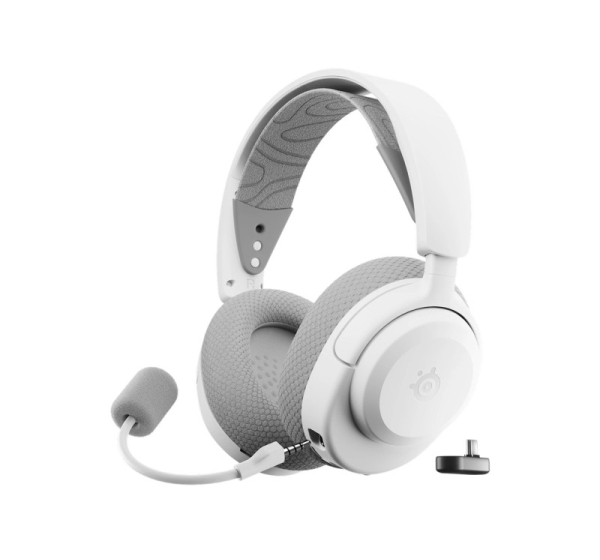 Steelseries Arctis Nova 3P Headset Wireless Head-band Gaming USB Type-C Bluetooth White