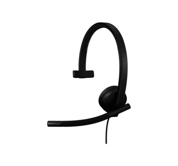 Logitech H570e Headset Wired Head-band Office/Call center USB Type-C Black