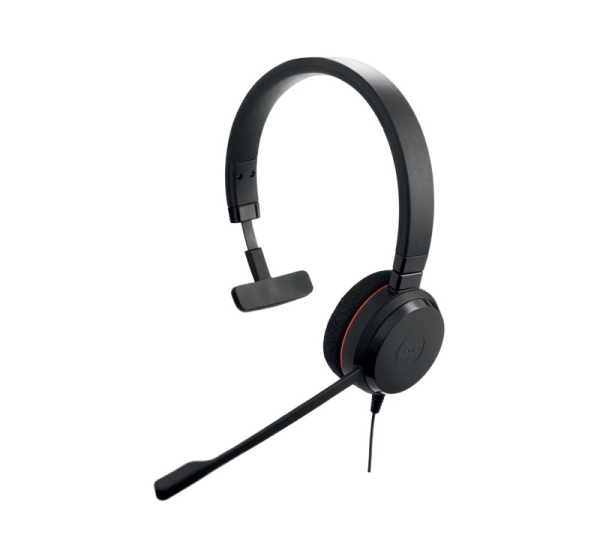 Jabra Evolve 20 Headset Wired Head-band Office/Call center USB Type-C / USB Type-A Black