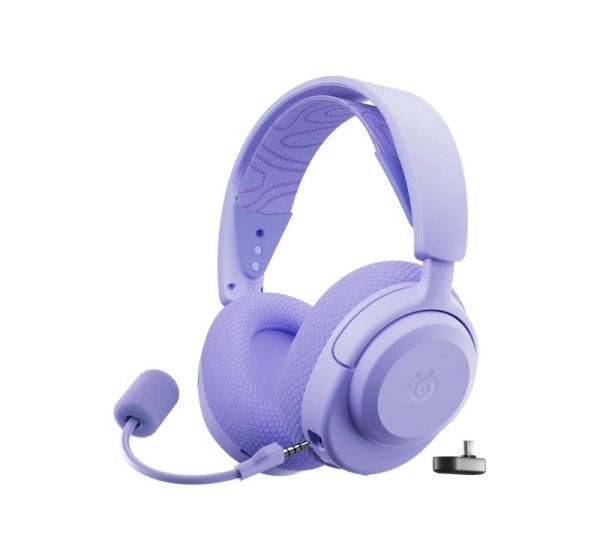 Steelseries Arctis Nova 3P Headset Wireless Head-band Gaming USB Type-C Bluetooth Lavender