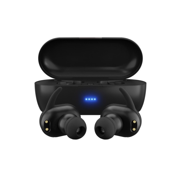 MAXELL MINI DUO Wireless in-ear headphones with charging case Black