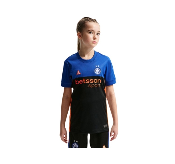 Koszulka dla dzieci Nike Inter Mediolan 2026 Stadium SE czarno-niebieska IB3536 413 M
