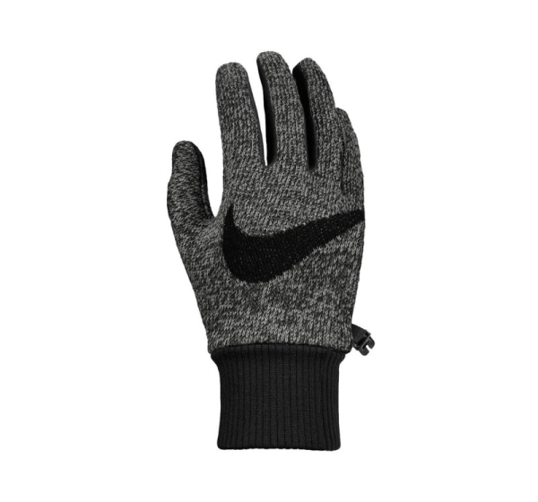 Rękawiczki do biegania Nike Dri-FIT szare N1000660236 S/M