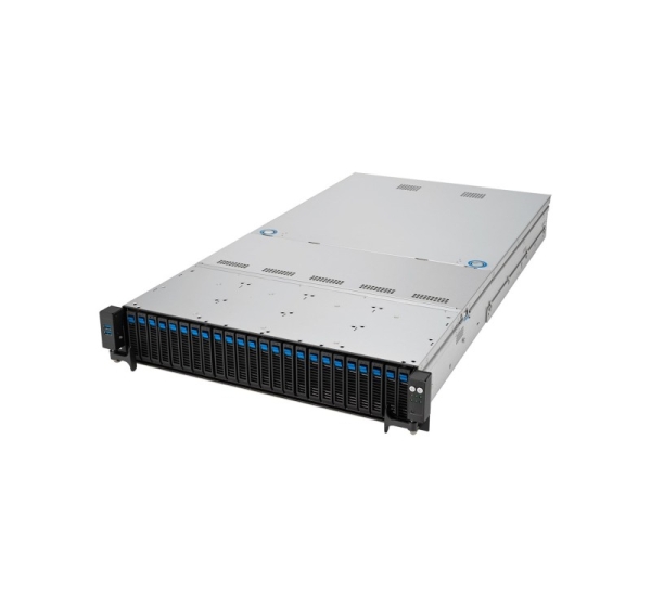 ASUS RS521A-E12-RS24U Socket SP5 Rack (2U) Black, Silver