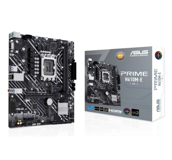 ASUS PRIME H610M-E-CSM Intel H610 LGA 1700 micro ATX