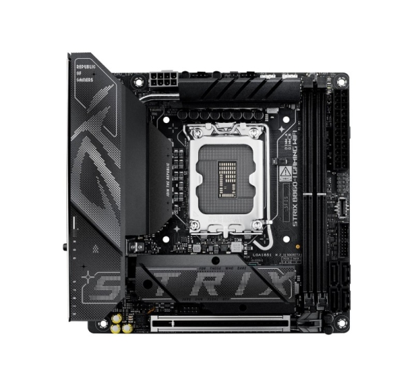 ASUS ROG STRIX B860-I GAMING WIFI Intel B860 LGA 1851 (Socket V1) mini ITX
