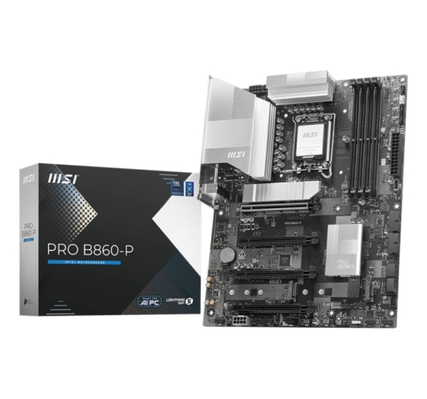 MSI PRO B860-P motherboard Intel B860 LGA 1851 (Socket V1) ATX