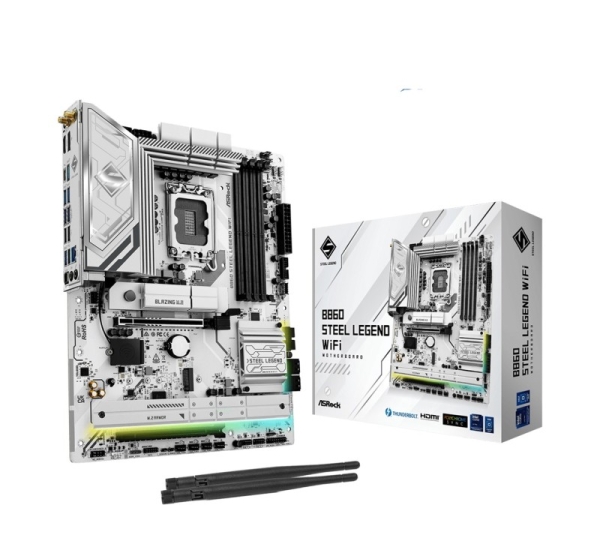 Asrock B860 Steel Legend WiFi Intel B860 LGA 1851 (Socket V1) ATX