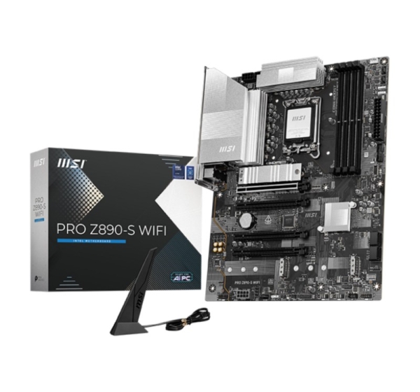 MSI PRO Z890-S WIFI motherboard Intel Z890 LGA 1851 (Socket V1) ATX