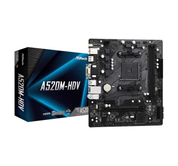 Asrock A520M-HDV Socket AM4 micro ATX