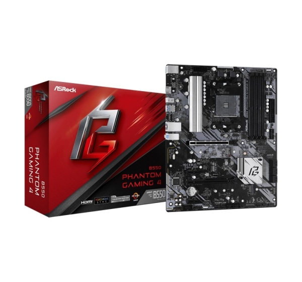 Asrock B550 Phantom Gaming 4 Socket AM4 ATX AMD B550