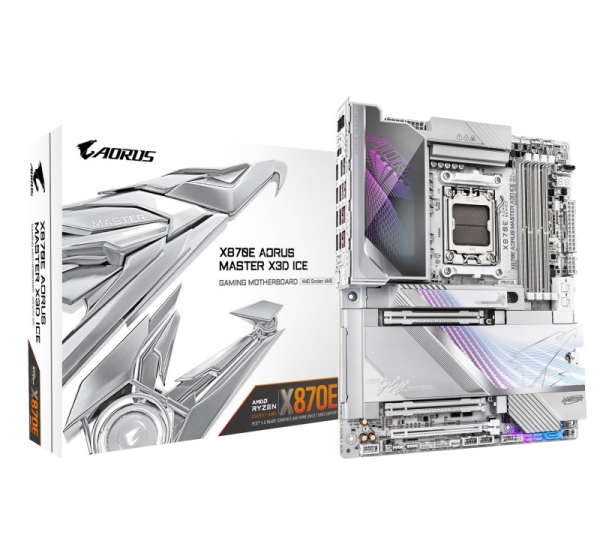 GIGABYTE X870E AORUS MASTER X3D ICE Motherboard