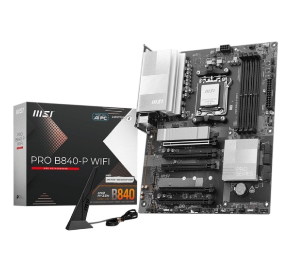 MSI PRO B840-P WIFI motherboard AMD B840 Socket AM5 ATX