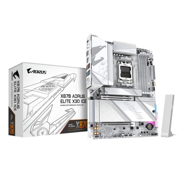 GIGABYTE X870 AORUS ELITE X3D ICE Motherboard