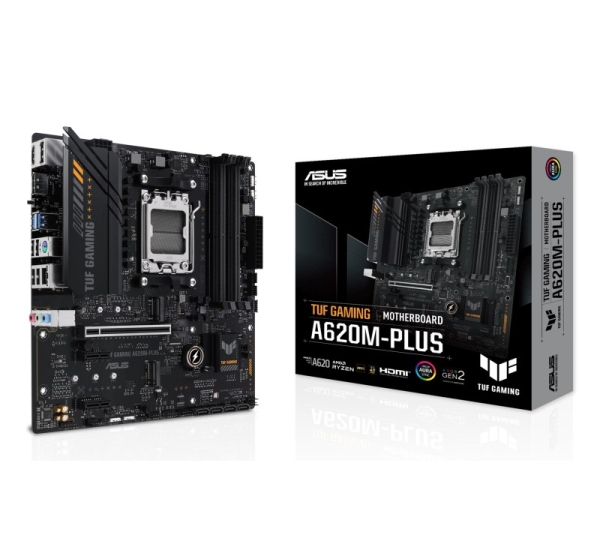 ASUS TUF GAMING A620M-PLUS AMD A620 Socket AM5 micro ATX
