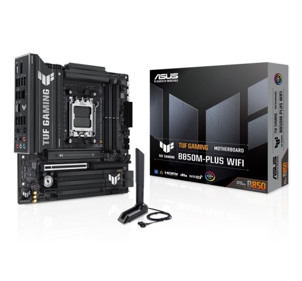 ASUS TUF GAMING B850M-PLUS WIFI AMD B850 Socket AM5 micro ATX