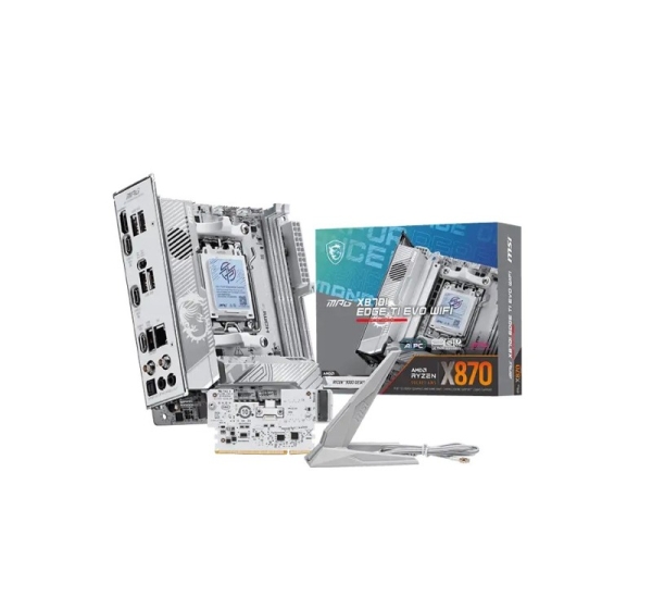 MSI MPG X870I EDGE TI EVO WIFI motherboard AMD X870 Socket AM5 mini ITX
