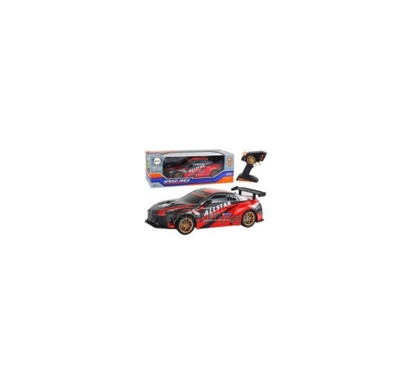 RC Car 1:10 Red 17358 Lean Toys