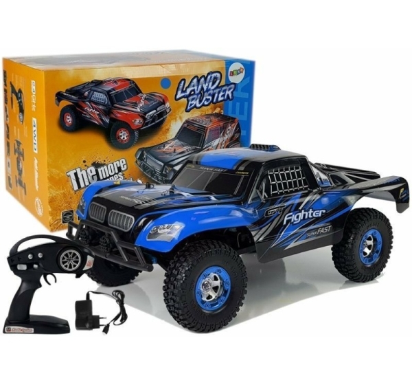 Auto Zdalnie Sterowane FY-01 4x4 Pick Up 1:12 R/C 40 km/h Niebieski
