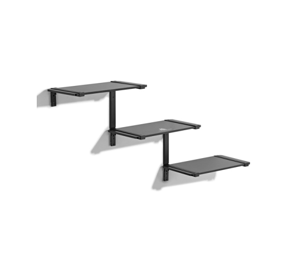 Three-tier modular shelves Maclean, 30kg max, MC-974