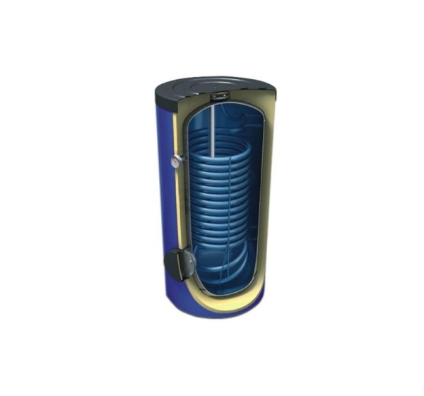 Vertical water heater with one DHW coil MAXI 3.2m2 - 300L