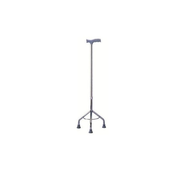 Rehabilitation tripod walking stick