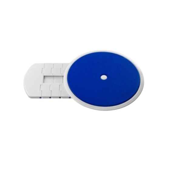 Transfer disc with blue upholstery 750/14