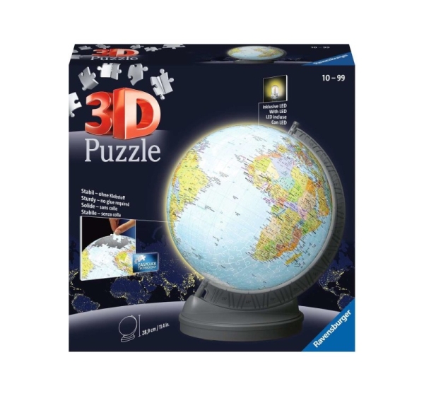 Ravensburger 11549 puzzle 3D puzzle 540 pc(s) Globe