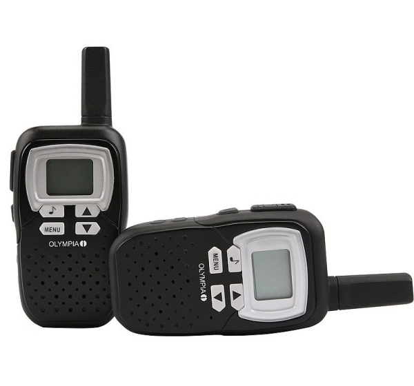 Olympia PMR 1208 two-way radio 8 channels 446 MHz Black