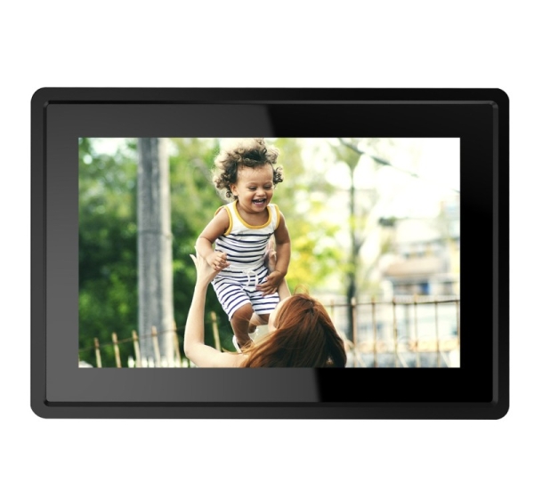 Denver PFF-1021BLACK digital photo frame Black 25.6 cm (10.1") Touchscreen Wi-Fi
