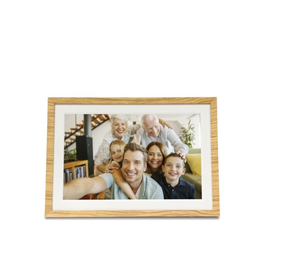 Denver PFF-1018 digital photo frame Black, White 25.6 cm (10.1") Touchscreen Wi-Fi