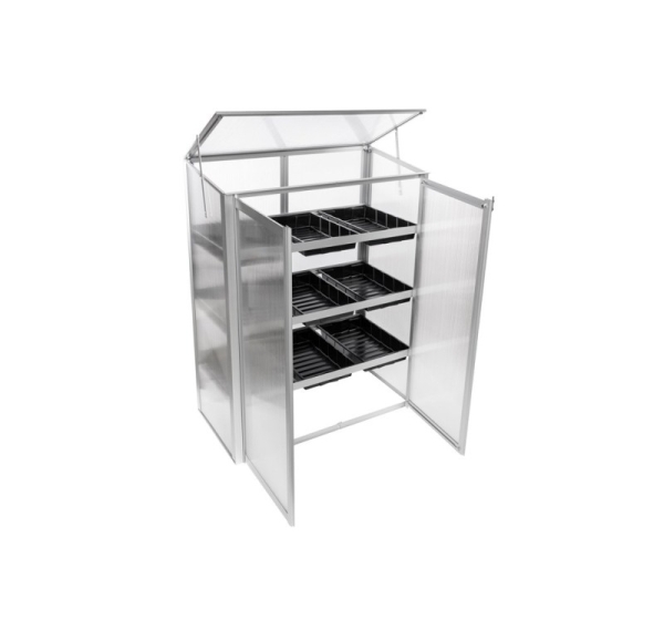 STEEL HOUSE ALIUM 76X38.5X98.5CM GC