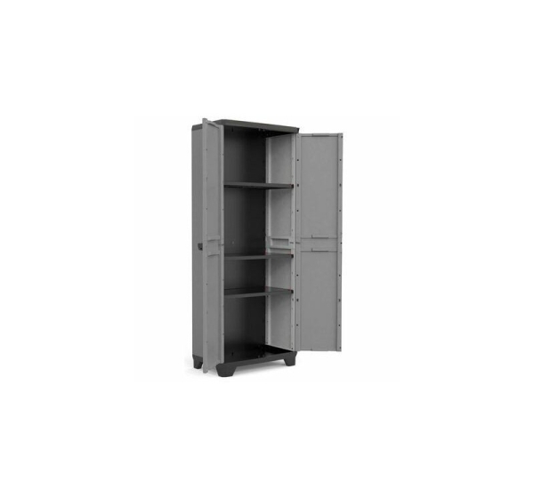 KETER TOOL CABINET WITH SHELVES STILO 68 x 39 x 173cm IT New