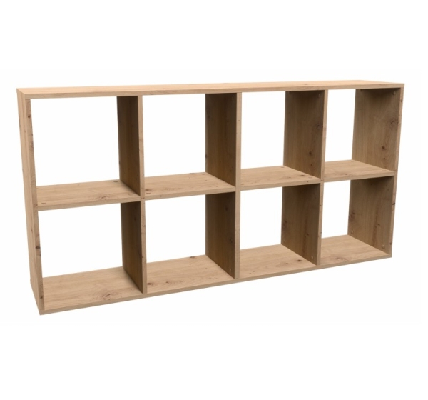 Topeshop MALAX 2X4 ARTISAN living room bookcase