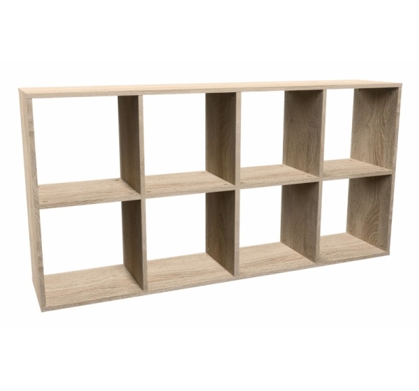 Topeshop MALAX 2X4 SONOMA living room bookcase
