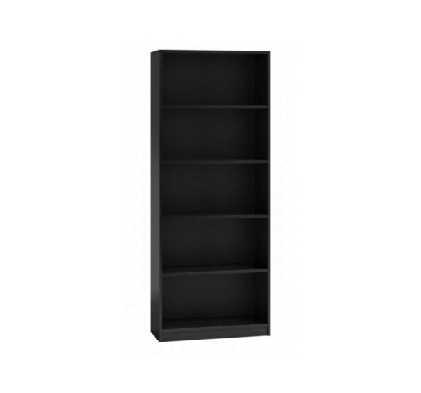 Topeshop R60 CZERŃ office bookcase