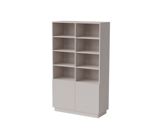 Cama LIVERTI bookcase 100x42x171 cashmere