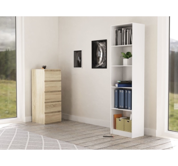 Topeshop R50 BIEL office bookcase