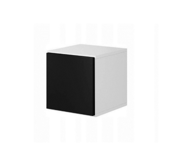 Cama full storage cabinet ROCO RO5 37/37/39 white/white/black