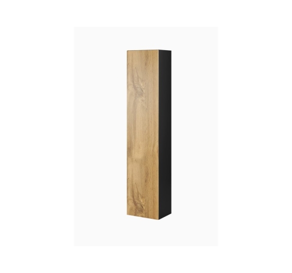 Cama full cabinet VIGO '180' 180/40/30 black/wotan oak