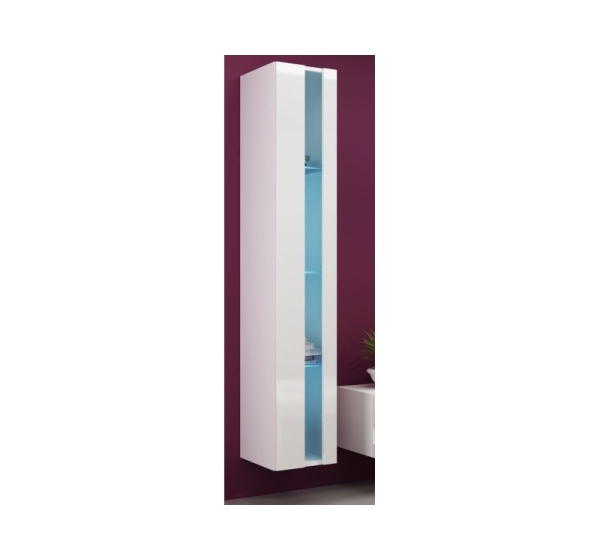 Cama Shelf unit VIGO NEW 180/40/30 white/white gloss