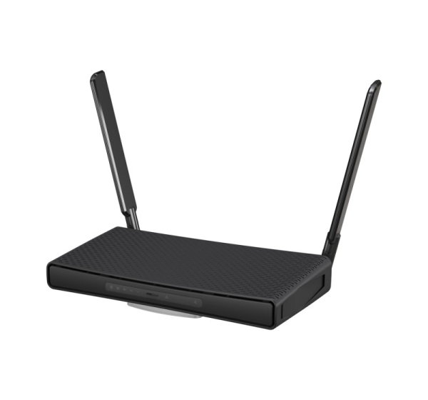 Mikrotik hAP ax³ wireless router Gigabit Ethernet Dual-band (2.4 GHz / 5 GHz) Black