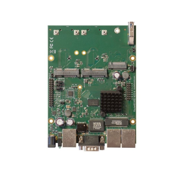 Mikrotik RBM33G wired router Black, Green, Grey