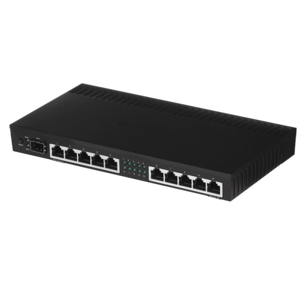 Mikrotik RB4011IGS+RM wired router Gigabit Ethernet Black