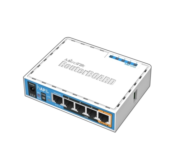 Mikrotik HAP ac lite 733 Mbit/s White Power over Ethernet (PoE)