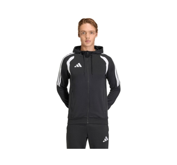 Bluza męska adidas Tiro 26 League Sweat Full Zip Hoodie czarna KF3321 2XL